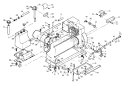 Part Location Diagram of 48714 Generac Housing, Low Oil Level Shutdown Switch